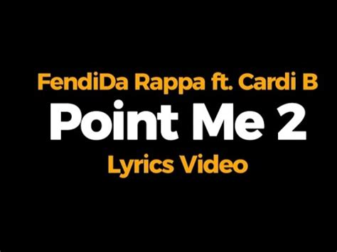 fendida rappa cardi b lyrics